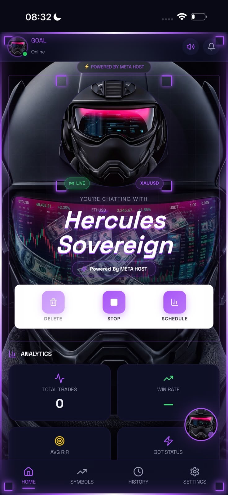 HERCULES SOVEREIGN app interface variation 2